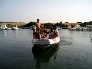 Por barco 
